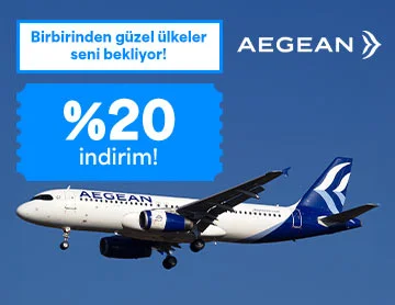 Aegean Airlines ile %20 İndirimi Kaçırma!